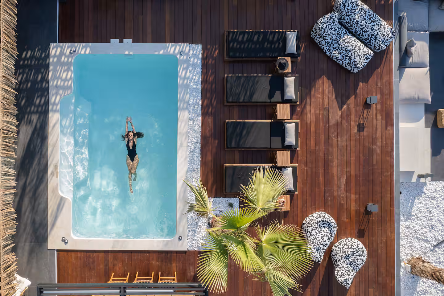 Pool terrace of Casa Negro